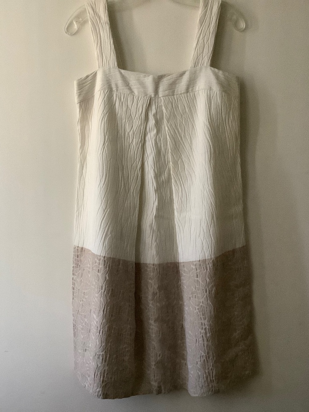 Milly New York off-white swing dress